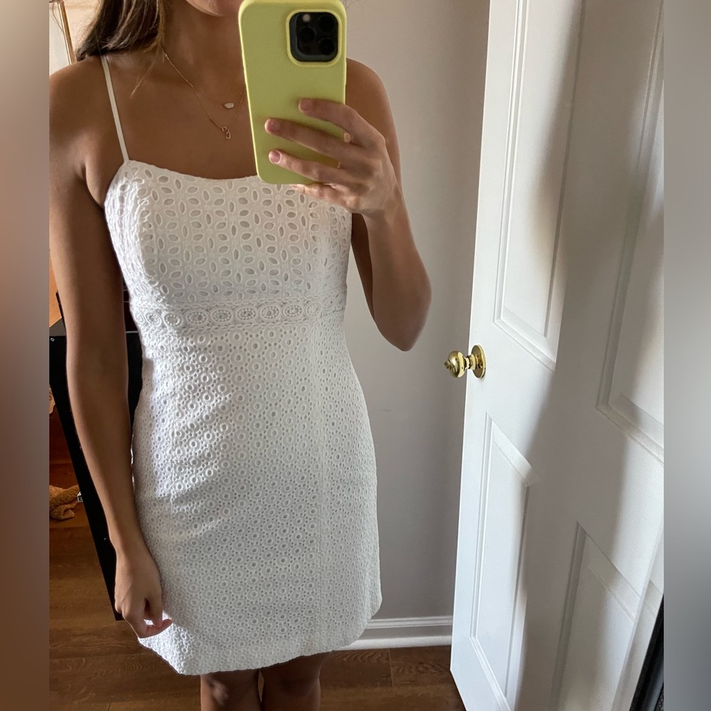 Lily Pulitzer White Eyelet Dress